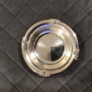 SILVER CANDY OR SUGAR DISH